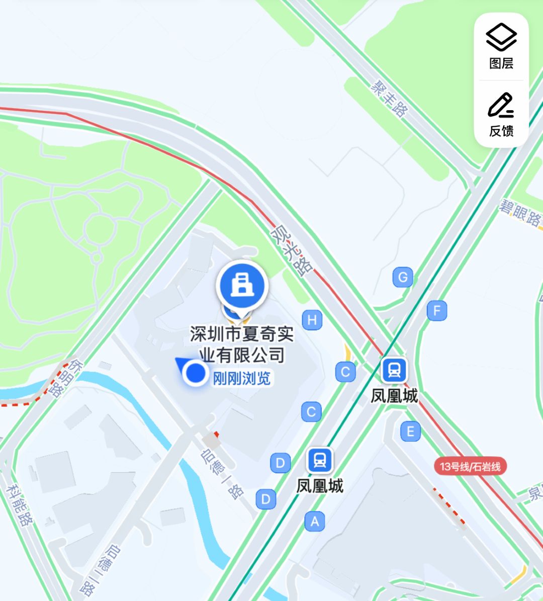公司地址地图
